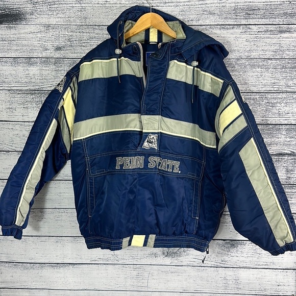 Vintage Starter Penn State NCAA University Pullover Coat XL - Picture 1 of 7